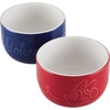 image:imageBon Voyage Ceramic Baking DishBakeware SetLasagna Pans Dishwasher Safe Oven to Table 2 Piece Baker Set  Mixed Colors2Piece Ramekin Set