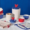 image:imageBon Voyage Ceramic Baking DishBakeware SetLasagna Pans Dishwasher Safe Oven to Table 2 Piece Baker Set  Mixed Colors2Piece Ramekin Set