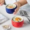 image:imageBon Voyage Ceramic Baking DishBakeware SetLasagna Pans Dishwasher Safe Oven to Table 2 Piece Baker Set  Mixed Colors2Piece Ramekin Set