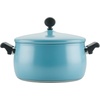 image:imageFarberware 120 Limited Edition Stainless Steel Cookware Pots and Pans Set with Prestige Kitchen Tools 10 Piece Aqua BlueAqua Blue