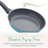 image:imageFarberware 120 Limited Edition Stainless Steel Cookware Pots and Pans Set with Prestige Kitchen Tools 10 Piece Aqua BlueAqua Blue