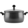 image:imageFarberware 120 Limited Edition Stainless Steel Cookware Pots and Pans Set with Prestige Kitchen Tools 10 Piece Aqua BluePewter Gray
