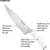 image:imageFarberware 15Piece Forged Triple Riveted Knife Block Set High CarbonStainless Steel Kitchen Knives RazorSharp Knife Set with Wood Block BlackNatural 2