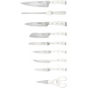image:imageFarberware 15Piece Forged Triple Riveted Knife Block Set High CarbonStainless Steel Kitchen Knives RazorSharp Knife Set with Wood Block BlackNatural 2