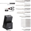 image:imageFarberware 15Piece Kitchen Knife Block Set Stainless Steel BlackBlack 2