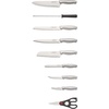 image:imageFarberware 15Piece Kitchen Knife Block Set Stainless Steel BlackGraphite