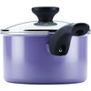 image:imageFarberware 17490 Ceramic Dishwasher Safe Nonstick Cookware Set  Pots and Pans Set  12 Piece BlueLavender