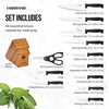 image:imageFarberware 18Piece Kitchen Knife Block Set High Carbon Stainless Steel18 Piece Pack of 2