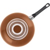image:imageFarberware 21925 High Performance Nonstick Cookware Set  Pots and Pans Set Dishwasher Safe  17 Piece SilverCopper