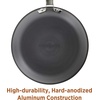 image:imageFarberware 21925 High Performance Nonstick Cookware Set  Pots and Pans Set Dishwasher Safe  17 Piece SilverGray