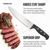 image:imageFarberware 22Piece Kitchen Knife Block Set High Carbon Stainless SteelNever Needs Sharpening