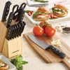 image:imageFarberware 22Piece Kitchen Knife Block Set High Carbon Stainless SteelNever Needs Sharpening