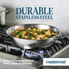 image:imageFarberware Brilliance Stainless Steel Frying PanSkillet10 Inch Dishwasher Safe and Induction Ready Compatible with All CooktopsStainless SteelSilver