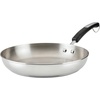image:imageFarberware Brilliance Stainless Steel Frying PanSkillet10 Inch Dishwasher Safe and Induction Ready Compatible with All CooktopsStainless SteelStainless Steel