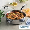 image:imageFarberware Brilliance Stainless Steel Frying PanSkillet10 Inch Dishwasher Safe and Induction Ready Compatible with All CooktopsStainless SteelStainless Steel