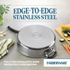 image:imageFarberware Brilliance Stainless Steel Frying PanSkillet10 Inch Dishwasher Safe and Induction Ready Compatible with All CooktopsStainless SteelStainless Steel