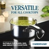 image:imageFarberware Brilliance Stainless Steel SaucepanSaucepot with Side Spouts for Easy Pouring 1 Quart Dishwasher Safe and Induction Ready Compatible with All Cooktops Stainless Steel