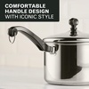 image:imageFarberware Classic Series Stainless Steel Sauce Pan with Lid 2 Qt SilverCookware Set 10 Piece