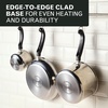 image:imageFarberware Classic Series Stainless Steel Sauce Pan with Lid 2 Qt SilverCookware Set 10 Piece