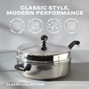image:imageFarberware Classic Series Stainless Steel Sauce Pan with Lid 2 Qt SilverJumbo Cooker 6 Quart