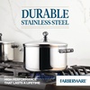 image:imageFarberware Classic Series Stainless Steel Sauce Pan with Lid 2 Qt SilverStockpot 6 Quart