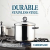 image:imageFarberware Classic Series Stainless Steel Sauce Pan with Lid 2 Qt SilverStockpot w Straining Lid 8 Quart