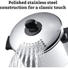 image:imageFarberware Classic Series Stainless Steel Sauce Pan with Lid 2 Qt SilverStockpot w Straining Lid 8 Quart