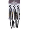 image:imageFarberware Classic Stainless Steel Tongs Set Of 2 BlackNylon Tipped Tongs