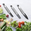 image:imageFarberware Classic Stainless Steel Tongs Set Of 2 BlackNylon Tipped Tongs