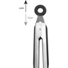 image:imageFarberware Classic Stainless Steel Tongs Set Of 2 BlackNylon Tipped Tongs