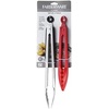 image:imageFarberware Classic Stainless Steel Tongs Set Of 2 BlackNylon and Stainless Steel Tongs