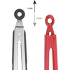 image:imageFarberware Classic Stainless Steel Tongs Set Of 2 BlackNylon and Stainless Steel Tongs