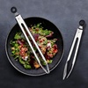 image:imageFarberware Classic Stainless Steel Tongs Set Of 2 BlackStainless Steel Tongs