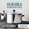 image:imageFarberware Classic Traditions Stainless Steel Cookware Induction Pots and Pans Set with Prestige Cooking Utensils 12 Piece  Stainless Steel