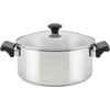 image:imageFarberware Classic Traditions Stainless Steel Cookware Induction Pots and Pans Set with Prestige Cooking Utensils 12 Piece  Stainless Steel