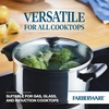 image:imageFarberware Classic Traditions Stainless Steel Cookware Induction Pots and Pans Set with Prestige Cooking Utensils 12 Piece  Stainless Steel