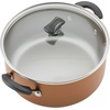 image:imageFarberware Cookstart Aluminum Nonstick Cookware Set 15PieceCopper