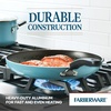 image:imageFarberware Cookstart DiamondMax Nonstick Frying PansSkillet Set Dishwasher Safe 825 Inch and 10 Inch AquaAguamarina
