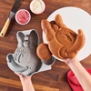 image:imageFarberware Disney Bake with Mickey Mouse Nonstick Bakeware Cake DecoratingBaking Dish 3D Cake Pan  GrayGray