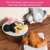 image:imageFarberware Disney Bake with Mickey Mouse Nonstick Bakeware Cake DecoratingBaking Dish 3D Cake Pan  GrayGray