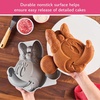 image:imageFarberware Disney Bake with Mickey Mouse Nonstick Bakeware Cake DecoratingBaking Dish 3D Cake Pan  GrayGray
