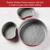 image:imageFarberware Disney Bake with Mickey Mouse Nonstick Bakeware Cake Pans Baking Sheet and LoafMeatloaf Pan 6 Piece Non Stick Bakeware Set  RedBakeware Set II