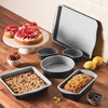 image:imageFarberware Disney Bake with Mickey Mouse Nonstick Bakeware SetBaking Pans 6 Piece  BlackBakeware Set