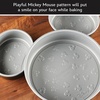 image:imageFarberware Disney Bake with Mickey Mouse Nonstick Bakeware SetBaking Pans 6 Piece  BlackBakeware Set
