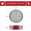 image:imageFarberware Disney Bake with Mickey Mouse Nonstick Baking PanCake Pan 8 Inch Round Non Stick Bakeware Pan  Red and GrayRed