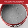 image:imageFarberware Disney Bake with Mickey Mouse Nonstick Baking PanCake Pan 8 Inch Round Non Stick Bakeware Pan  Red and GrayRed