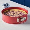 image:imageFarberware Disney Bake with Mickey Mouse Nonstick Baking PanCake Pan 8 Inch Round Non Stick Bakeware Pan  Red and GrayRed