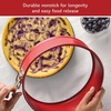 image:imageFarberware Disney Bake with Mickey Mouse Nonstick Baking PanCake Pan 8 Inch Round Non Stick Bakeware Pan  Red and GrayRed