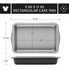 image:imageFarberware Disney Bake with Mickey Mouse Nonstick Springform Baking PanNonstick Springform Cake PanNonstick Cheesecake Pan Round 9 Inch Non Stick Bakeware Pan  BlackBlack