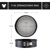 image:imageFarberware Disney Bake with Mickey Mouse Nonstick Springform Baking PanNonstick Springform Cake PanNonstick Cheesecake Pan Round 9 Inch Non Stick Bakeware Pan  BlackBlack